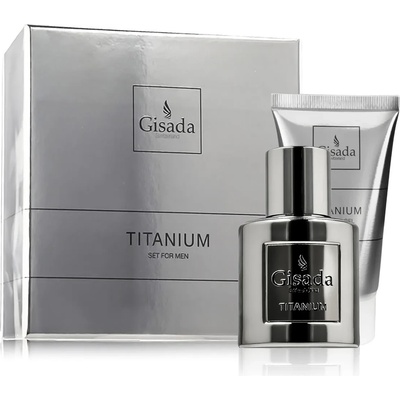 Gisada Titanium комплект Парфюмна вода 50 ml + Душ гел 100 ml