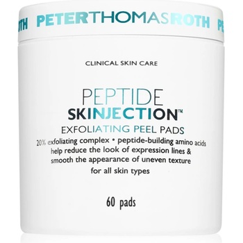 Peter Thomas Roth Peptide Skinjection Exfoliating Peel Pads ексфолиращи възглавнички с изглаждащ ефект 60 бр