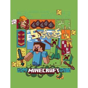 MINECRAFT Детско одеяло Minecraft - 130 х 170 сm (MNC-4134FB)