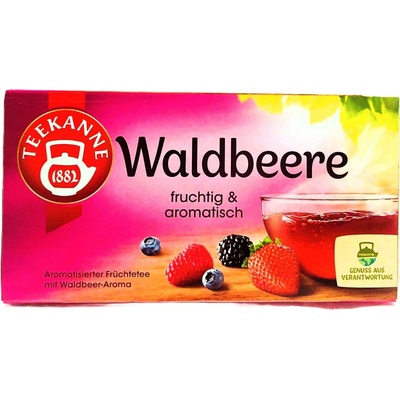 TEEKANNE WALDBEERE ovocný čaj s příchutí lesních plodů 20 x 2,5 g