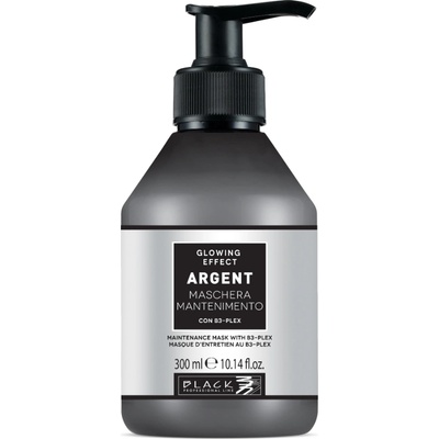 Black Professional Black Professional Argent Glowing Effect Mask 300 ml
