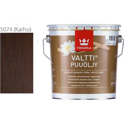 Tikkurila Valtti Wood Oil puuöljy 2,7 l Karhu – Hledejceny.cz