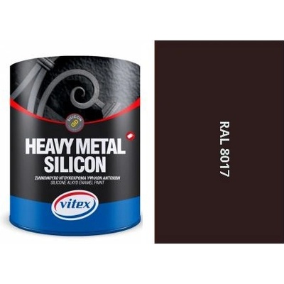 Vitex Heavy Metal Silikon 0,75 l saténová čokoládovo hnedá