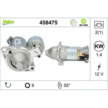 Startér VALEO 458475