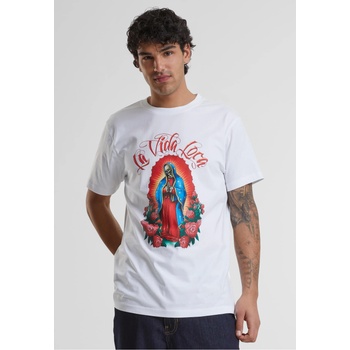 Mister Tee Тениска La Vida Loca Mary Tee white XXLUB-MT2817-00220 - Тъмносив, размер XS