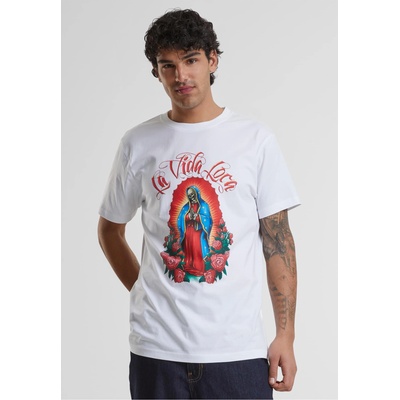 Mister Tee Тениска La Vida Loca Mary Tee white XXLUB-MT2817-00220 - Тъмносив, размер XS