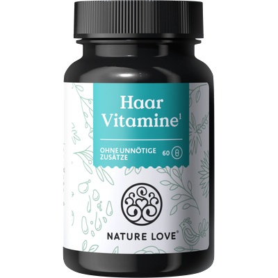 Nature love Витамини за коса - 60 капсули