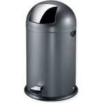 EKO 33 л. сив кош за отпадъци с педал ЕКО от серия kick can (eko964800grey)