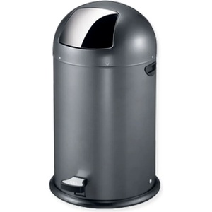 EKO 33 л. сив кош за отпадъци с педал ЕКО от серия kick can (eko964800grey)