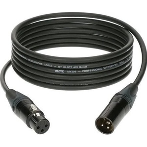 KLOTZ M1FM1N1000 Черeн 10 m Микрофонен кабел (M1FM1N1000)