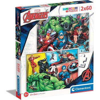 Clementoni 2x60ч. Пъзел Marvel Avengers