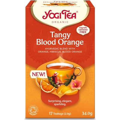 Yogi Tea Bio Tangy Blood Orange 17 ks