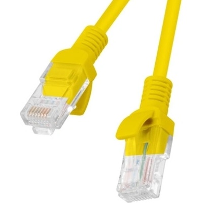 Lanberg Пач кабел Lanberg PCU6-10CC-0500-Y, U/UTP, cat. 6, 5м, жълт