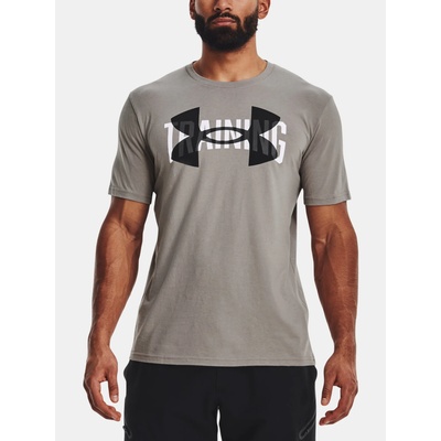 Under Armour Мъжко тъждество Under Armour UA TRAINING OVERLAY SS Under Armour | Siv | МЪЖЕ | XL