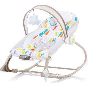 Chipolino Музикален шезлонг Chipolino - Dolce, охлювче (SHEDL0202SN)