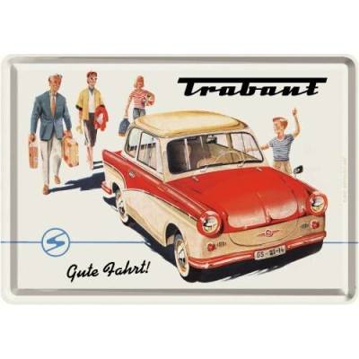 Postershop Plechová pohlednice - Trabant (1)