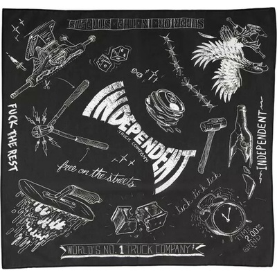 Independent Bratrud notebook bandana black
