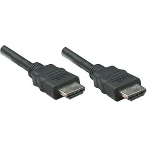 Manhattan Кабел Manhattan - HDMI към HDMI (Ethernet HEC, ARC, 3D, 4K, екраниран, 5 м, черен) 323239 (323239)