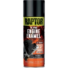 Raptor 1K Engine Enamel sprej na motor 295 g flat black