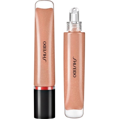 Shiseido Shimmer GelGloss блясък за устни с блестящи частици с хидратиращ ефект цвят 03 Kurumi Beige 9ml