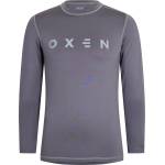 OXEN Фланелка с дълъг ръкав OXEN Men's Long Sleeve Baselayer Top - Gun Grey