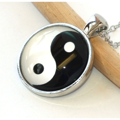 Fashion Jewerly Řetízek Amulet Jin Jang, Yin Yang, Rovnováha, Balance 2086
