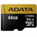 Paměťové karty ADATA microSDXC 64 GB UHS-II U3 AUSDX64GUII3CL10-CA1