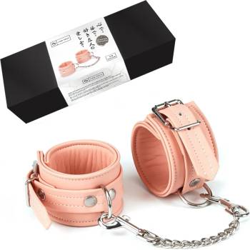 Image 1 of Маншети за китки от изкуствена кожа - Organosilicon Wrist Cuffs Pink (LIEBESE016)