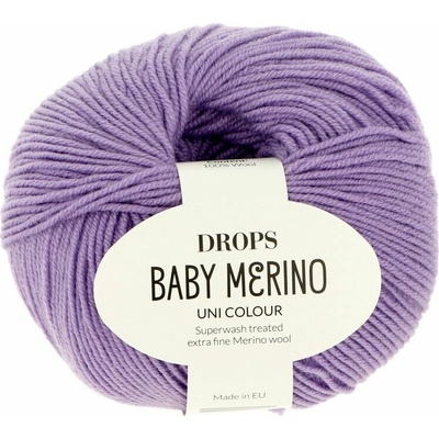 Drops Baby Merino UNI 14 fialová