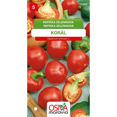 Paprika zeleninová pálivá Korál 0,5 g