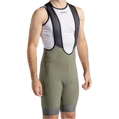 Bioracer Мъжки клин за колоездене Bioracer Icon Bibshorts Cycling bottoms - Thyme Green - размер XXL (055-3209-0316)