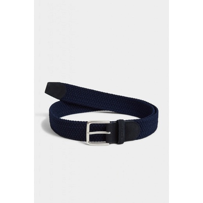 Gant ELASTIC BRAIDED BELT modrá