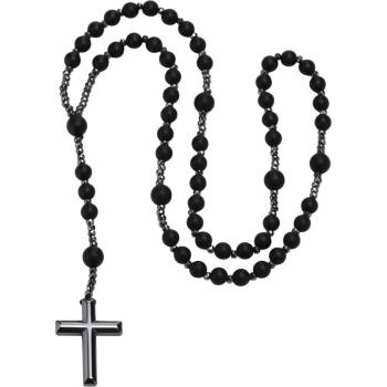 HARAHU Колие Броеница - Черен kp34095 (34095)