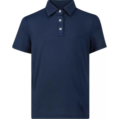 Kjus Girls Polo Self Collar Atlanta Blue