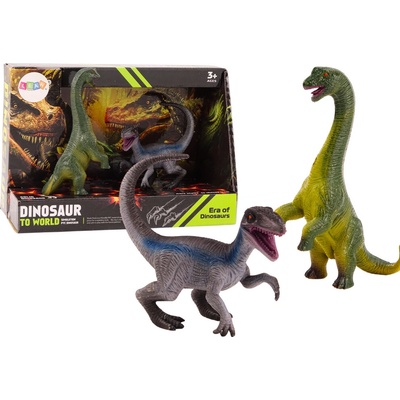 mamido Sada Dinosaurie Brachiosaurus Velociraptor 2 ks