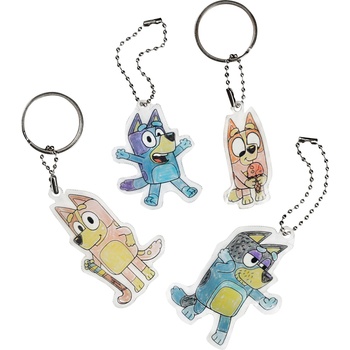 Micki Творчески комплект Micki - Bluey, Направи си ключодържател от свиваща се пластмаса (65001700)