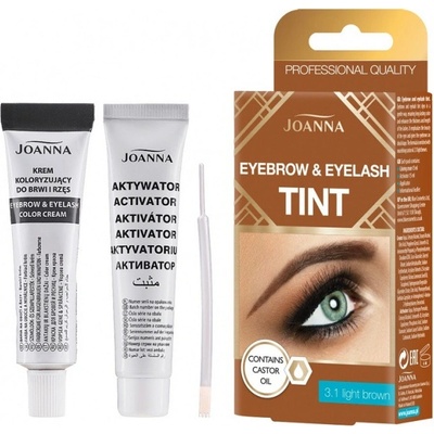 Joanna Henna farba na obočie a mihalnice svetlo hnedá 15 ml