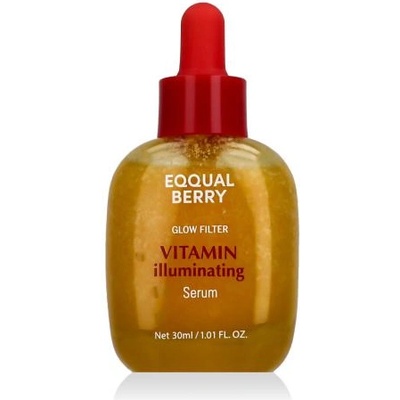 EQQUALBERRY Deep Cera Vitamin Illuminating Serum озаряващ серум за лице 30 ml унисекс