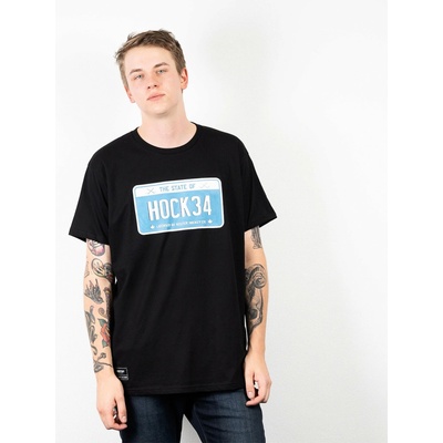 Pánské tričko Roster Hockey HOCK34 black/blue