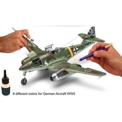 Revell Sada barev German Aircraft WWII 8 x 17 ml Aqua Color 36200