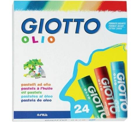 GIOTTO Olejové pastely OLIO SET24