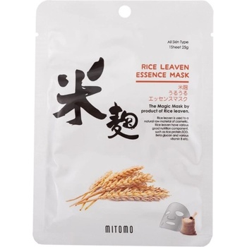 Image 1 of Mitomo Rice Leaven Japan Facial Japan Essence Mask Маска за лице дамски 25gr