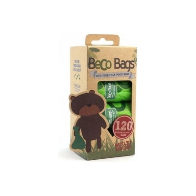 Beco Bags EKO sáčky na psie exkrementy 120 ks (8 roličiek á 15 ks)