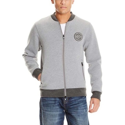 BENCH Bonded Bomber Sweatjacket light grey Marl Winter MA1052