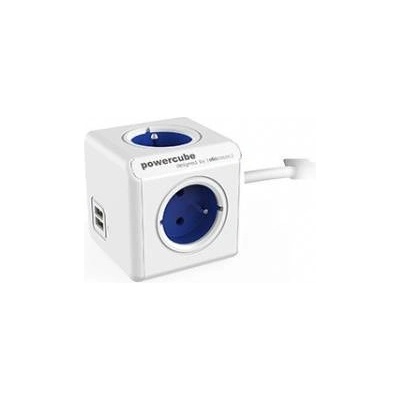 allocacoc PowerCube Extended USB 1.5m blue (2402BL/FREUPC)