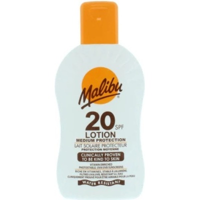 Malibu mlieko na opaľovanie SPF20 200 ml