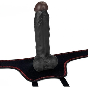 Lovetoy Easy Strapon Set 7.5" Black