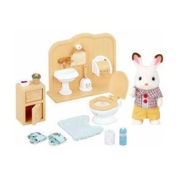 EPOCH Фигурки на Герои Sylvanian Families Chocolate Rabbit and Toilet Set