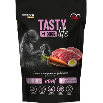 Tasty Dog Life Tasty Dogs Life Junior Телешко в желе 500 г