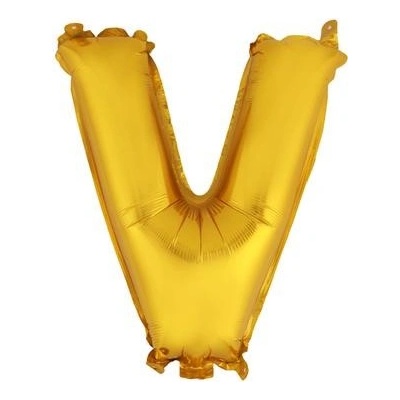 TORO Balónek fóliový písmenko V 30 cm